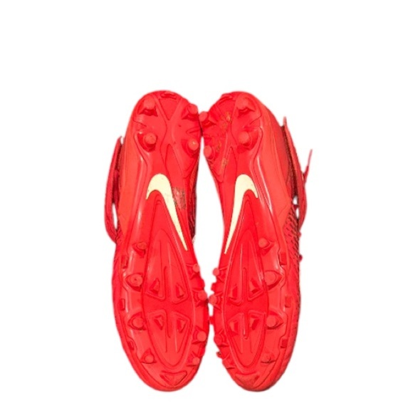 Preowned Men Red‎ Nike Alpha Football Cleats, size 11. - Picture 8 of 9